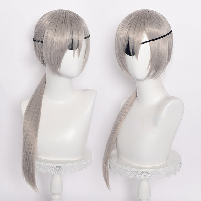 Cosplay Silver Long Wig KW213