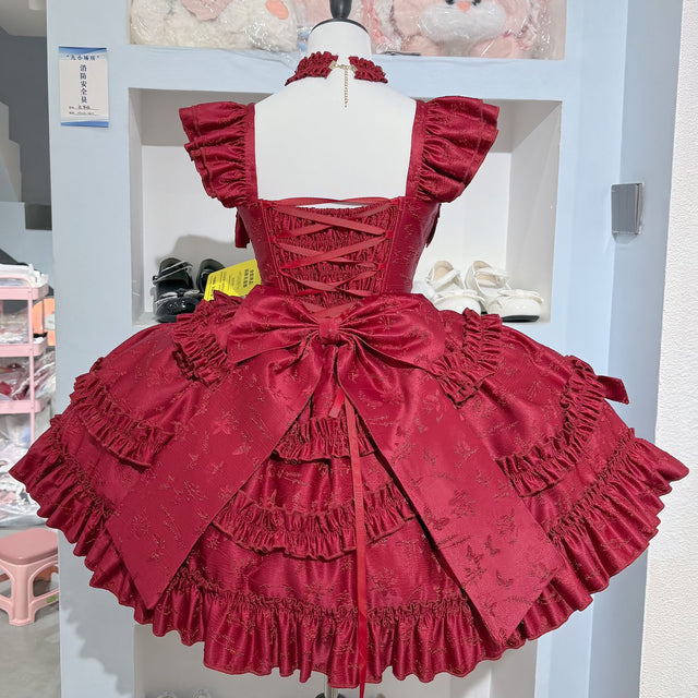Christmas Puffy Princess Dress SD90