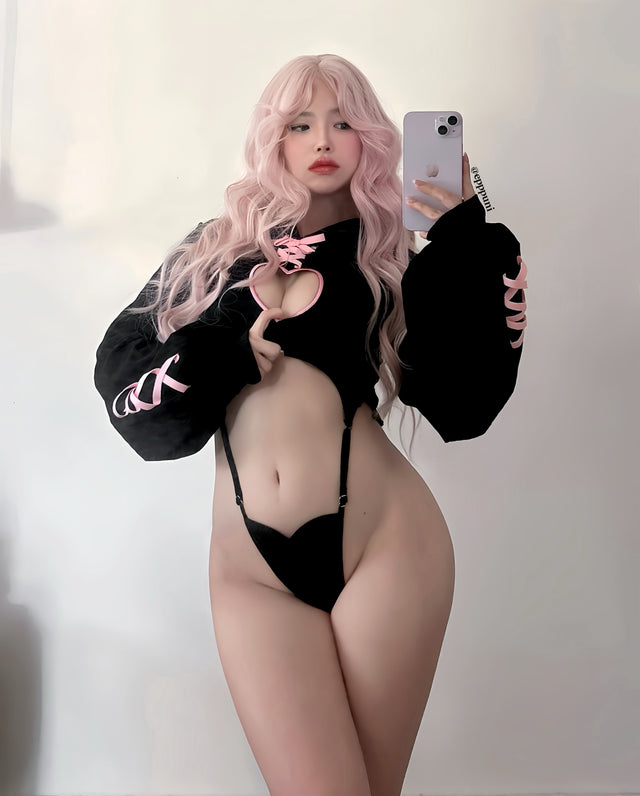 HEART HOLLOW BODYSUIT SR16
