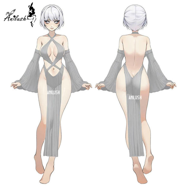 BLACK MIRAGE DRESS AH012