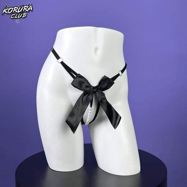 Cute Bow Thong KP11