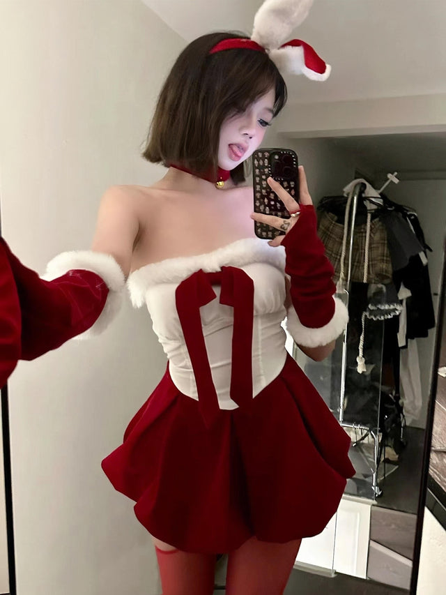 Christmas Bunny Cosplay Dress CO30