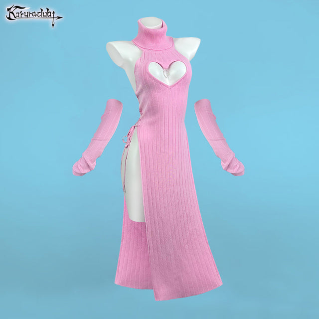 Pink Heart-Shaped Cheongsam MG27
