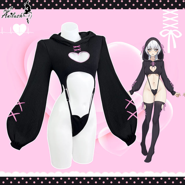 Pre-sale HEART HOLLOW BODYSUIT SR16