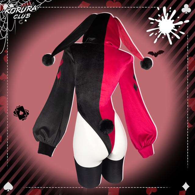 Halloween Cosplay Clown Bunny Bodysuit KO166