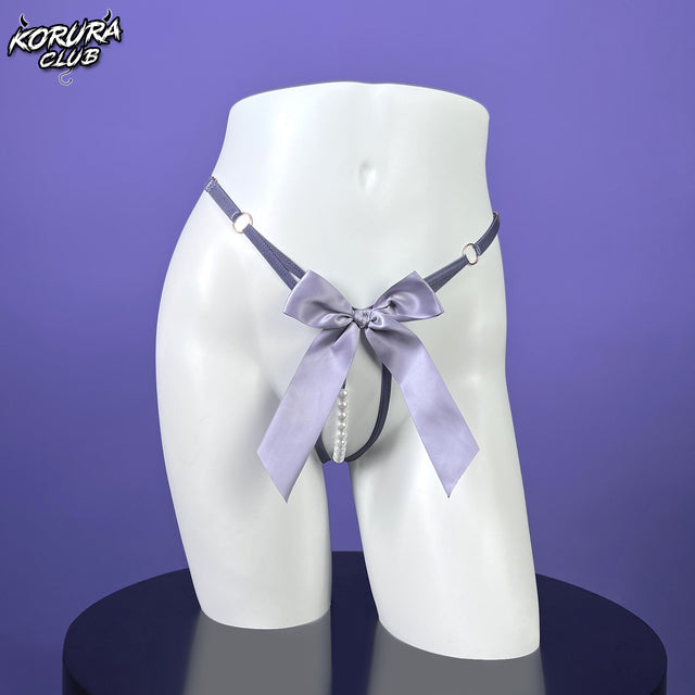 Cute Bow Thong KP11