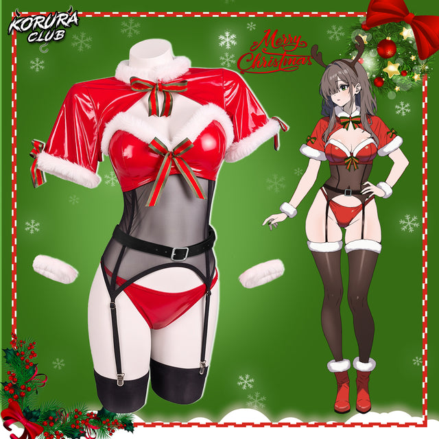 Pre-Order Cosplay Christmas Reindeer Lingerie KO172