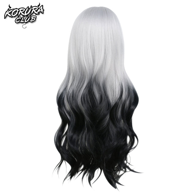 Korura Original Wig #008 Black and White– AkaiYoru Hime