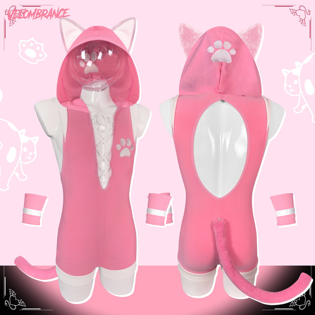 Velombrance Bodysuit (3-Piece Set） AS43