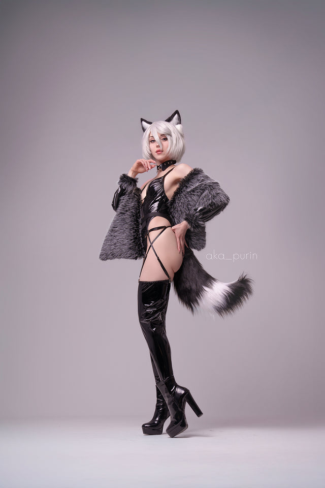 Cosplay Raccoon Lingerie KO53（6-Piece Set）