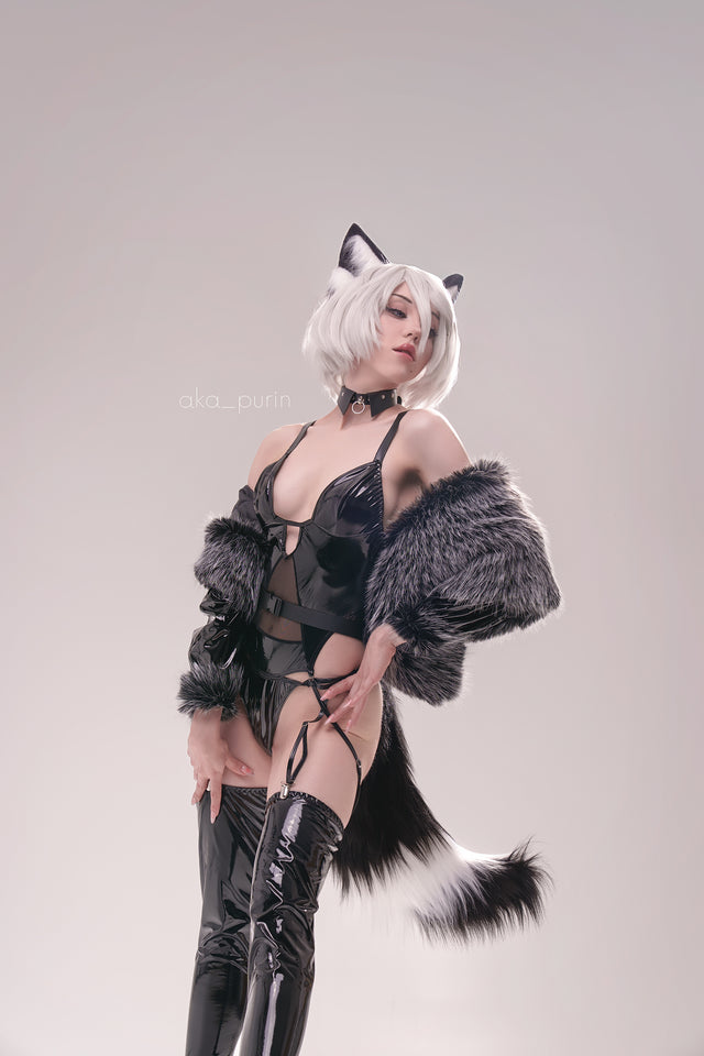 Cosplay Raccoon Lingerie KO53（6-Piece Set）