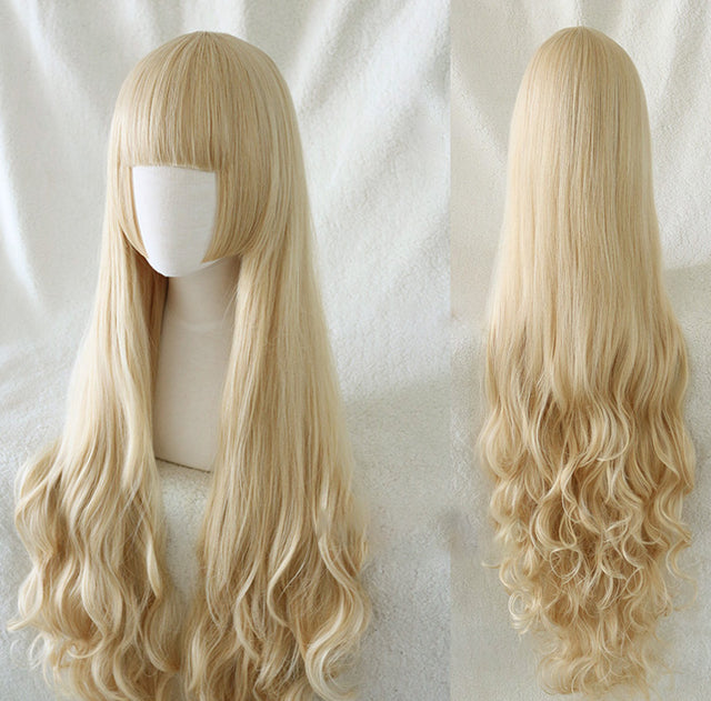 Gothic Lolita Long Curly Hair Cosplay Wig KW121