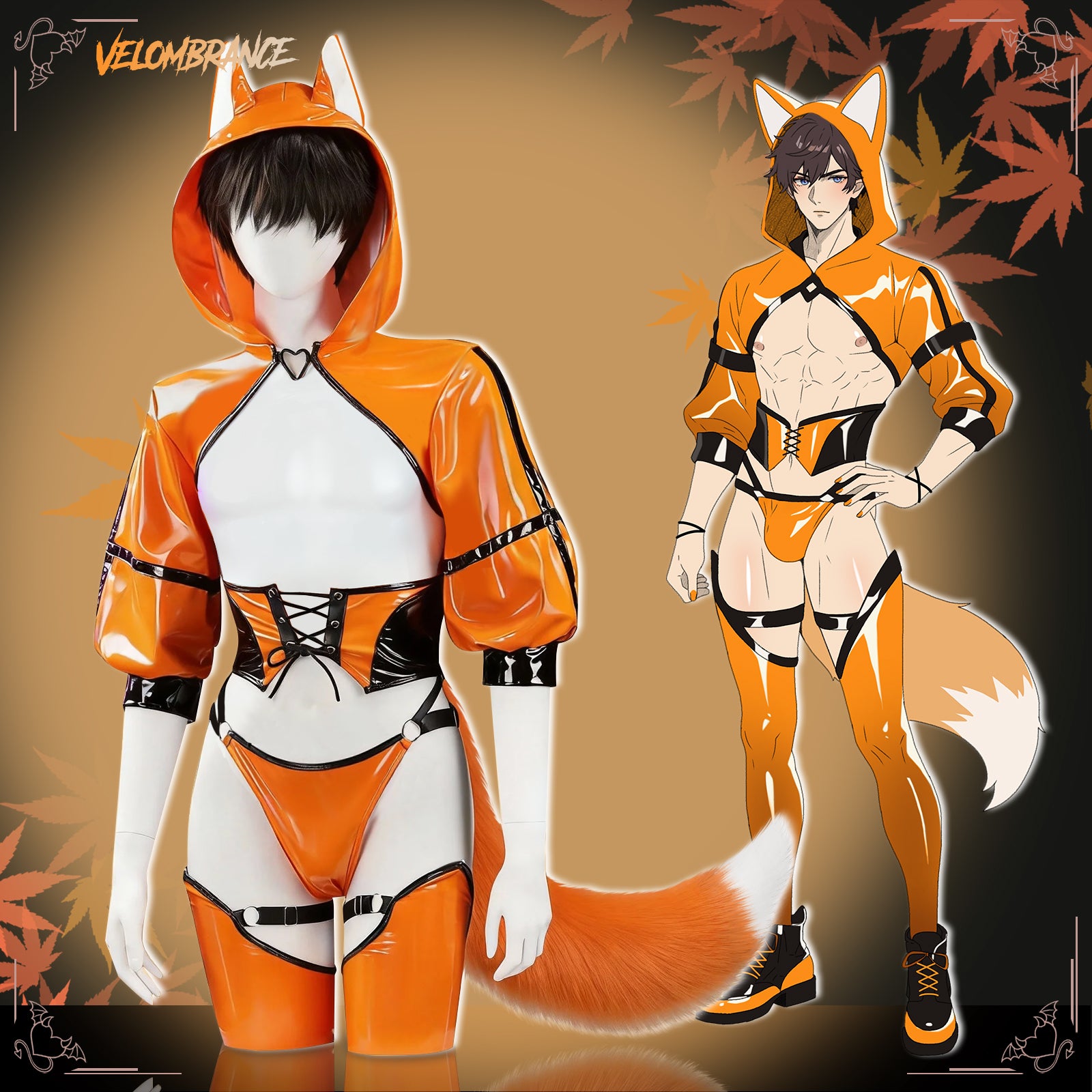 Velombrance Fox Bodysuit (5-Piece Set) AS12 – Koruraclub