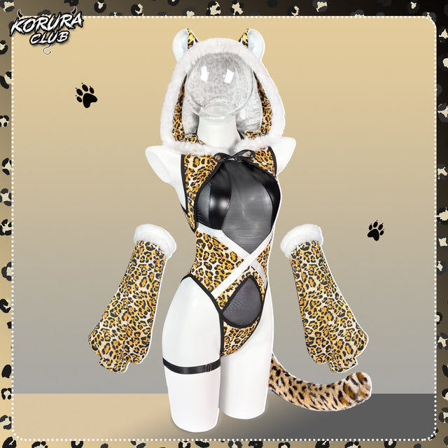 Snow Leopard Cosplay Bodysuit KO149