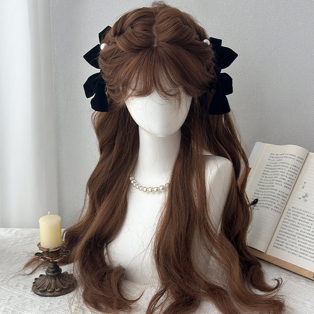 Cute Medium-Length Curly Hair KW244