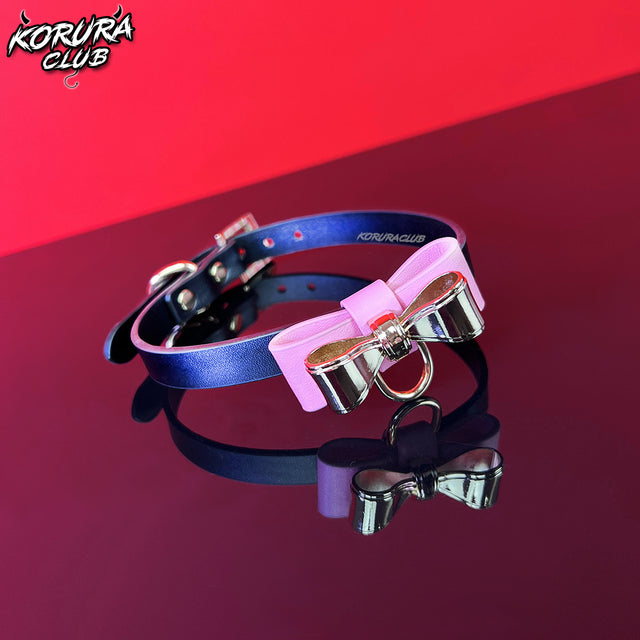 Metal Bow Tie Collar KA02