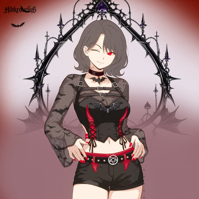 Pre-sale Little Devil Dark Split-Style Set HK014