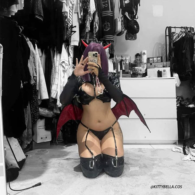 Cosplay Demonette Desire Lingerie KO76