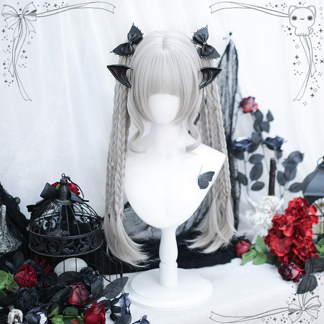 Twin Ponytail Princess Cut Natural Wig YV475845