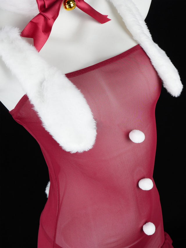 Christmas Cosplay see-through skirt SD56