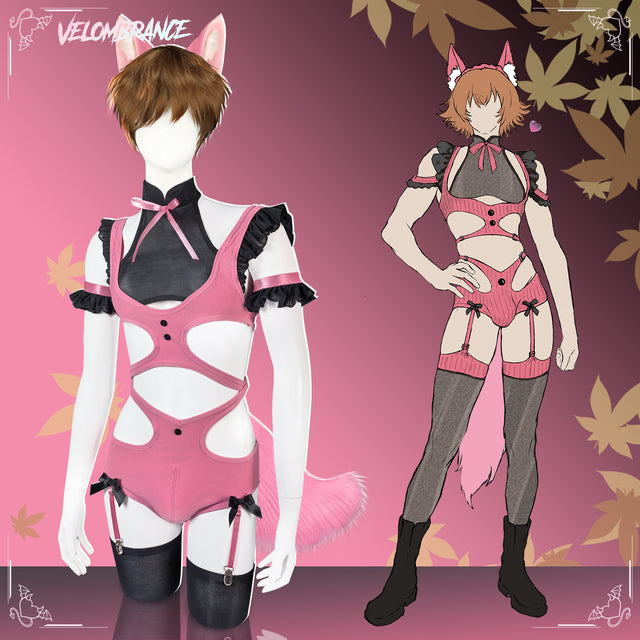 Velombrance Fox Femboy Set (5-Piece Set) AS53