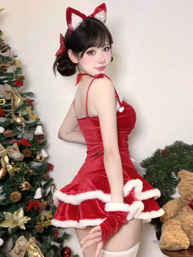 Christmas Fox Cosplay Dress  CO34