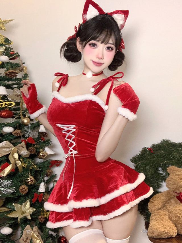 Christmas Fox Cosplay Dress  CO34