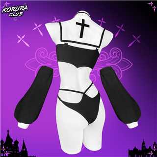 Mesh Nun Costume KO153