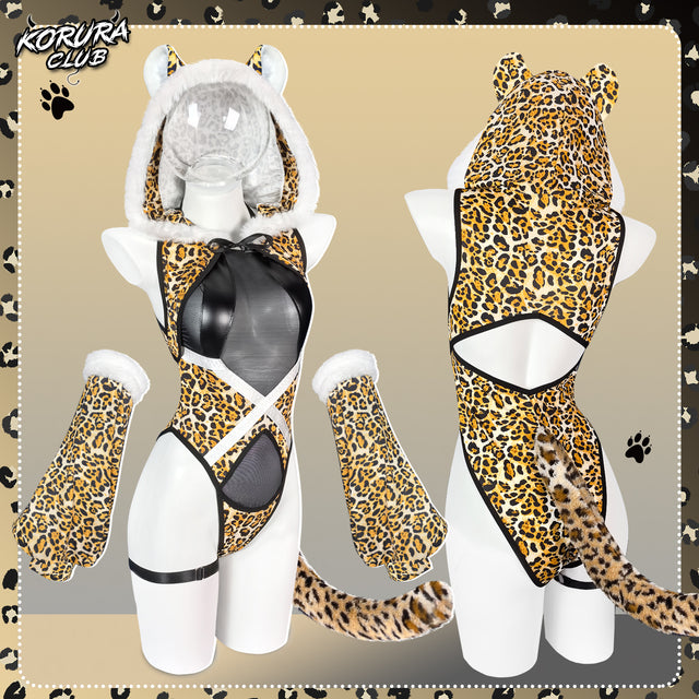 Snow Leopard Cosplay Bodysuit KO149