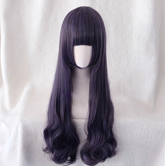 Purple Long Wig KW118