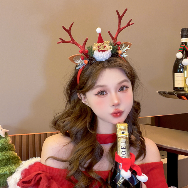 Christmas Reindeer Antler Headband SD71