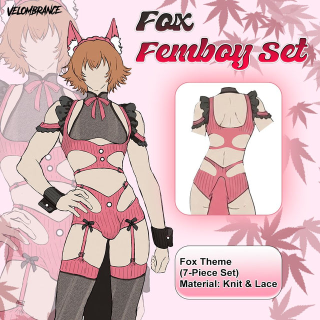Velombrance Pre-sale Fox Femboy Set (7-Piece Set) AS53