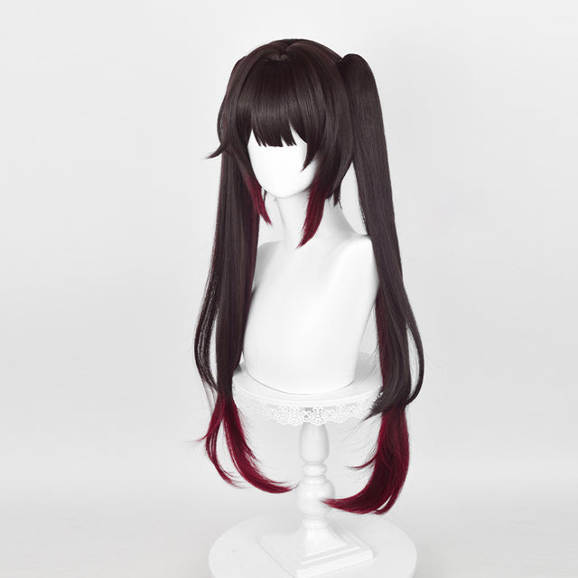 Cosplay Color Matching Gradient Ponytail Wig KW233