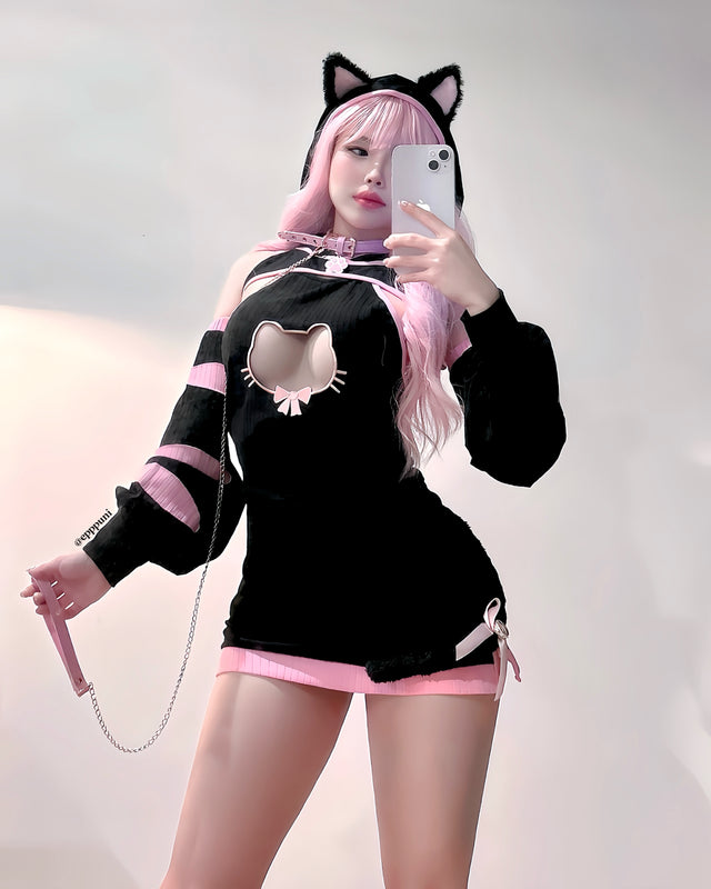 Cosplay Cute Tabby Cat Costume KO92