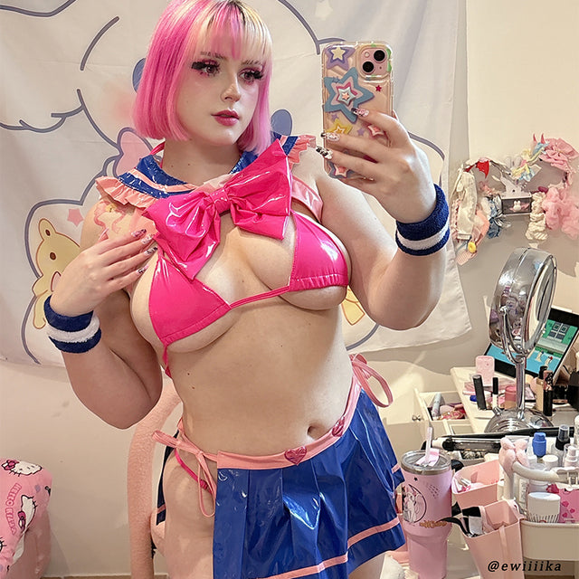 Cheerleading Bow sailor Lingerie KO23（6-Piece Set）