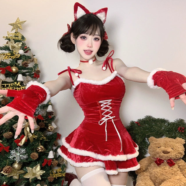 Christmas Fox Cosplay Dress  CO34