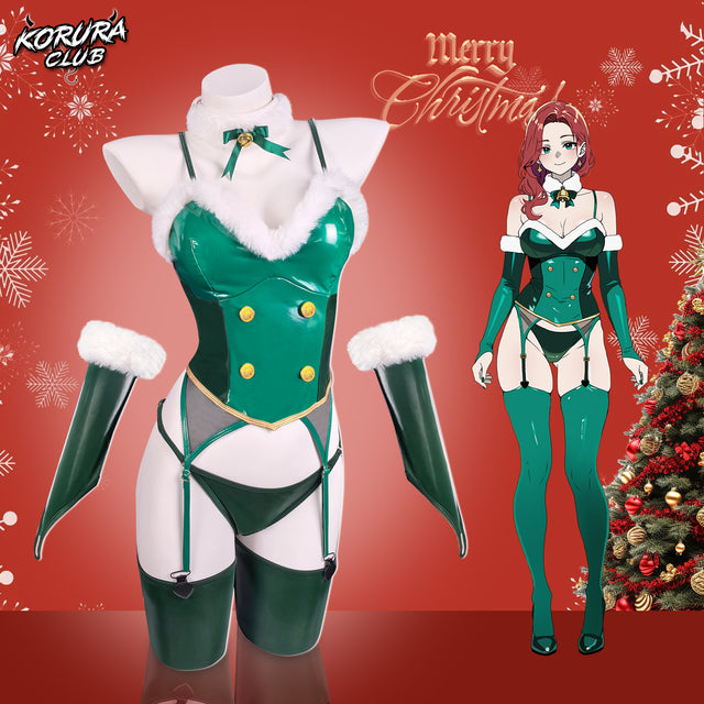 Pre-Order Cosplay Green Christmas Set KO173